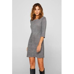 Robe stretch en similicuir